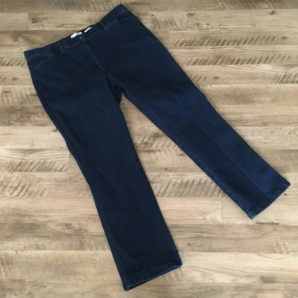 Northern Reflections Dark Blue Essential Slim Ankle Jeans - Picture 2 of 10